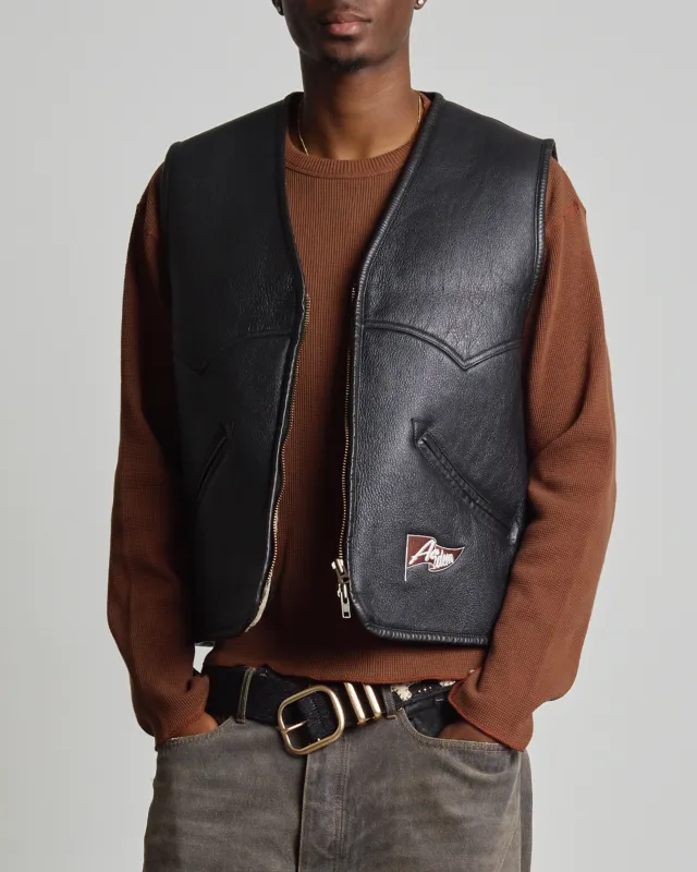 Shearling Lambskin Vest made by Adidem Asterisks
