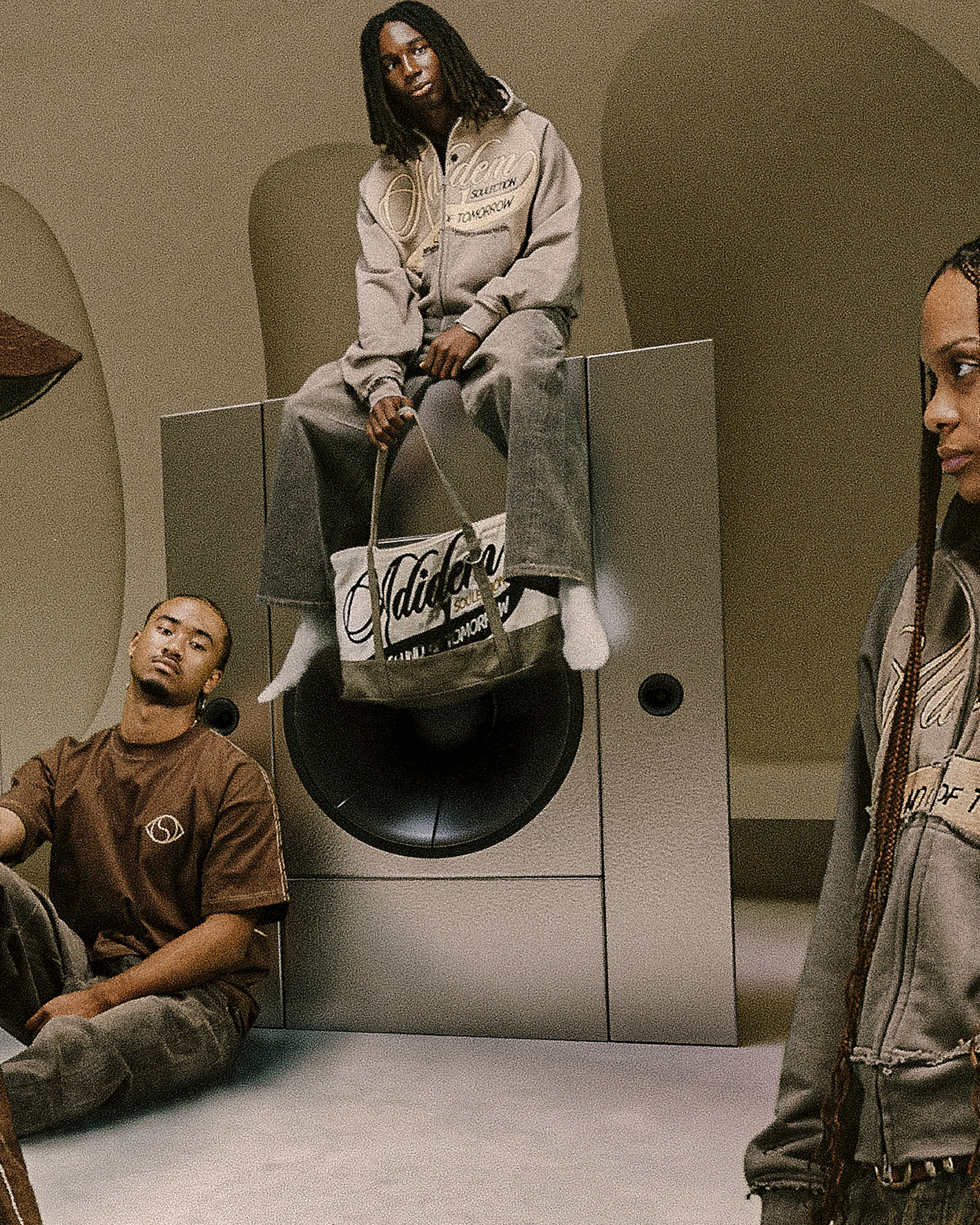 Soulection - Chainstitch Script Tote Bag sold by Adidem Asterisks product image thumbnail 2