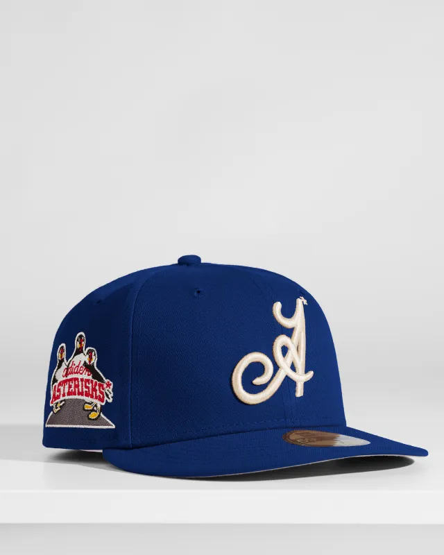 New Era Fitted - Dark Royal / Cream (Series A) sold by Adidem Asterisks