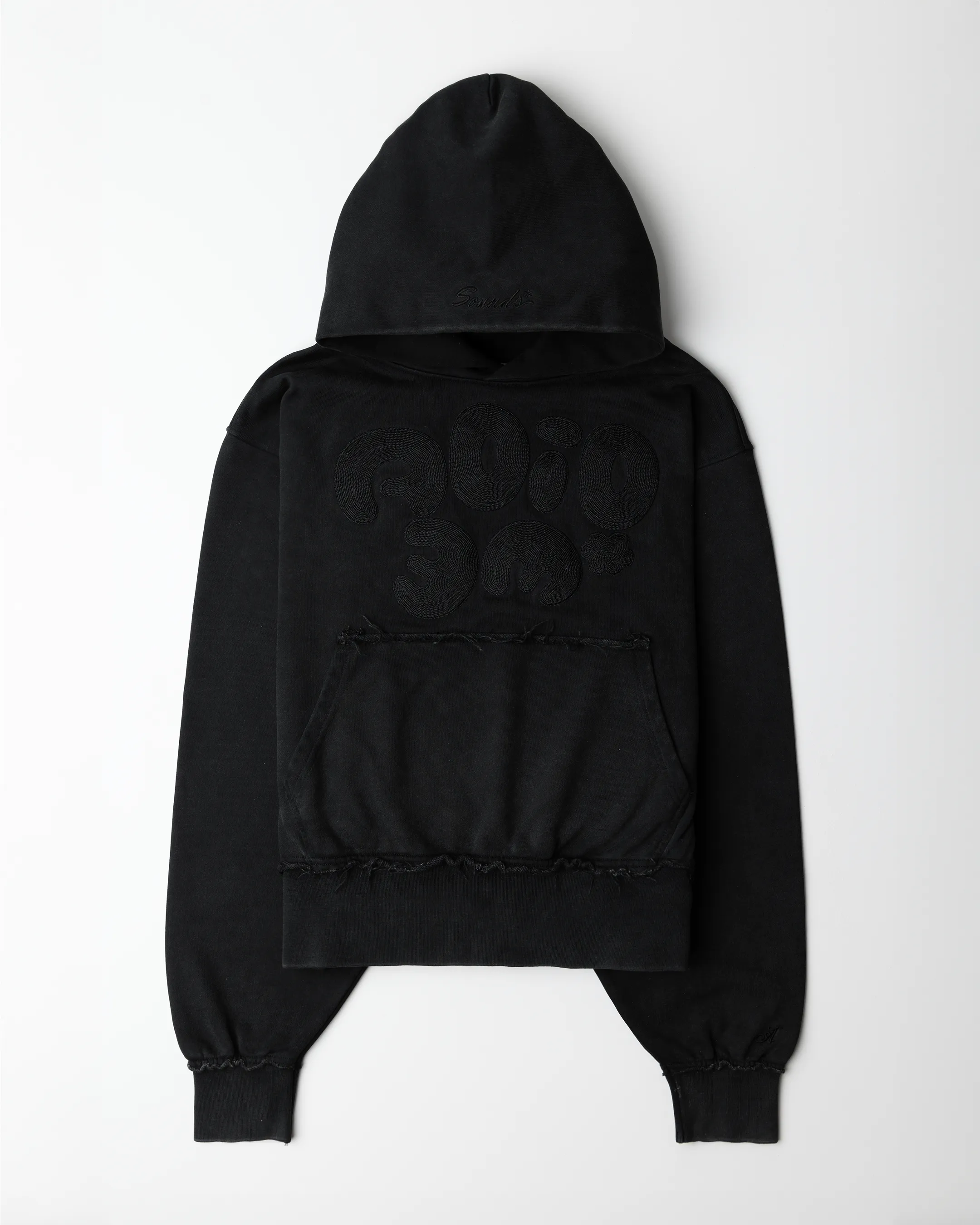 Chainstitch Bubble Letter Pullover sold by Adidem Asterisks