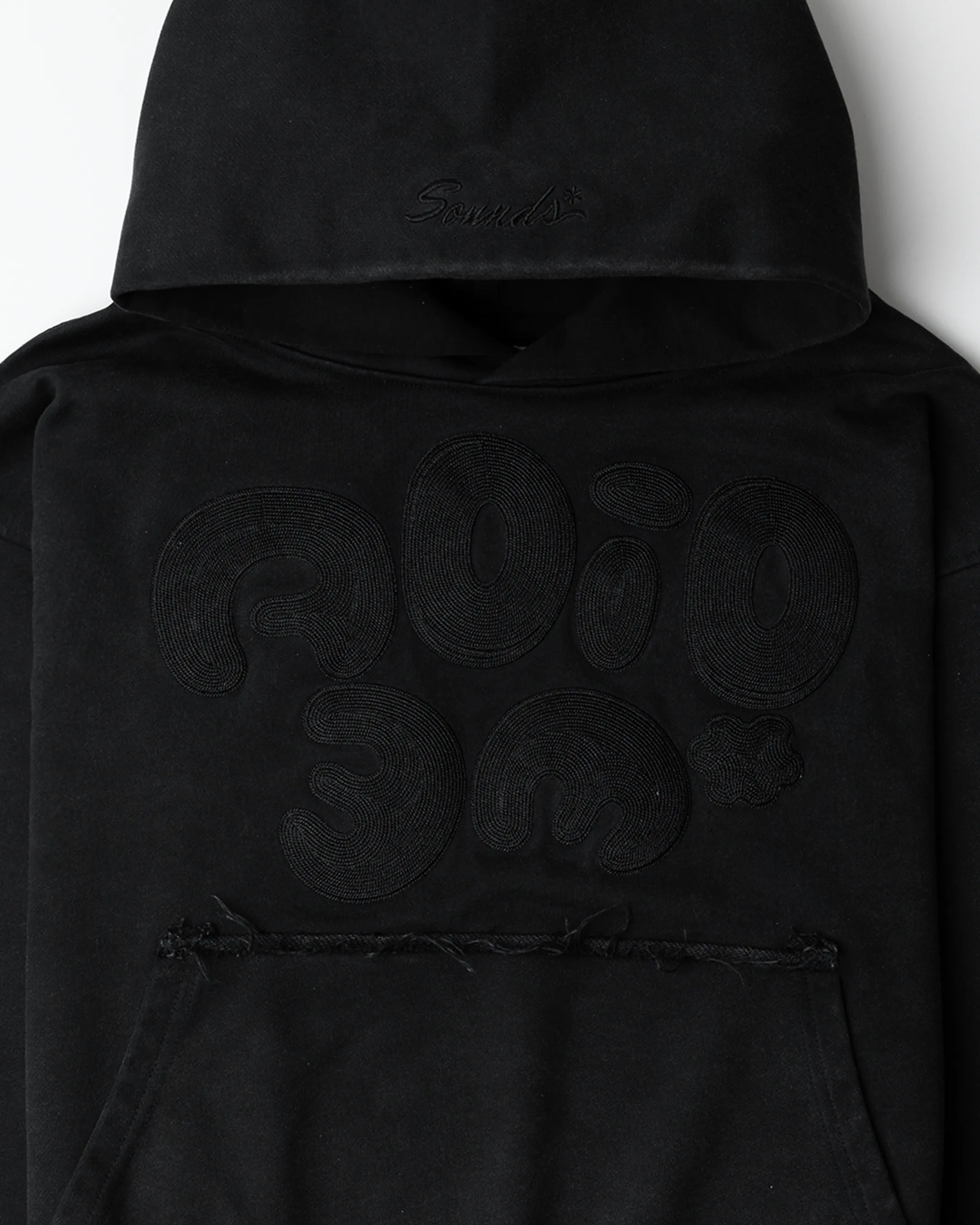 Chainstitch Bubble Letter Pullover sold by Adidem Asterisks product image thumbnail 2