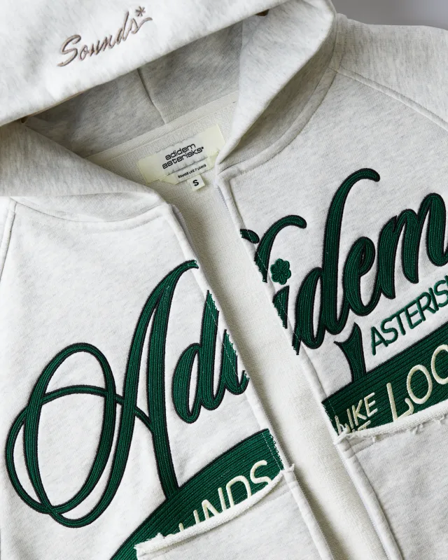 Chainstitch Ribbon Hoodie sold by Adidem Asterisks