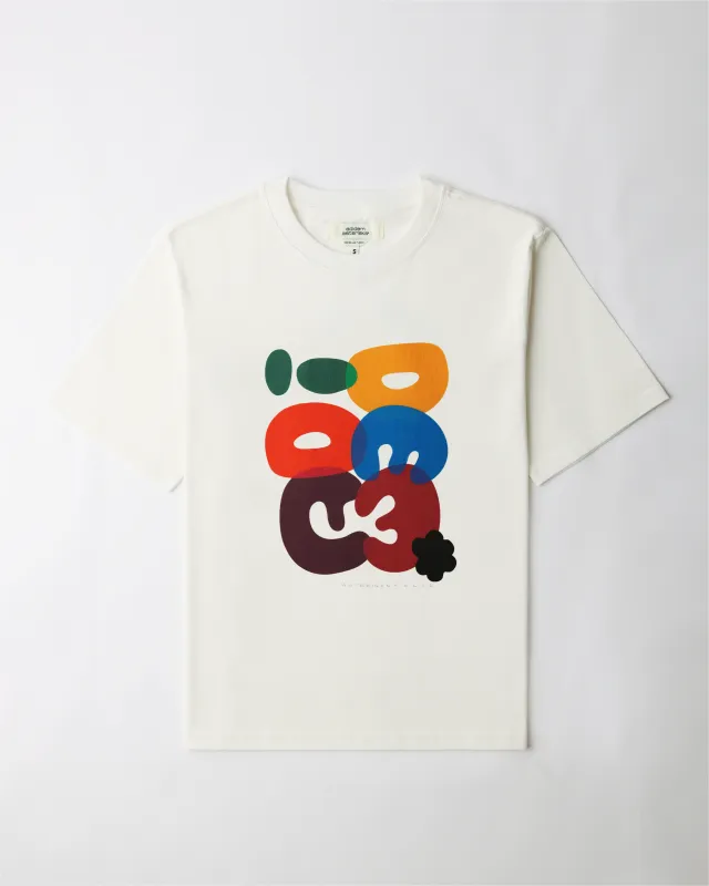 Bubble Letters Tee sold by Adidem Asterisks
