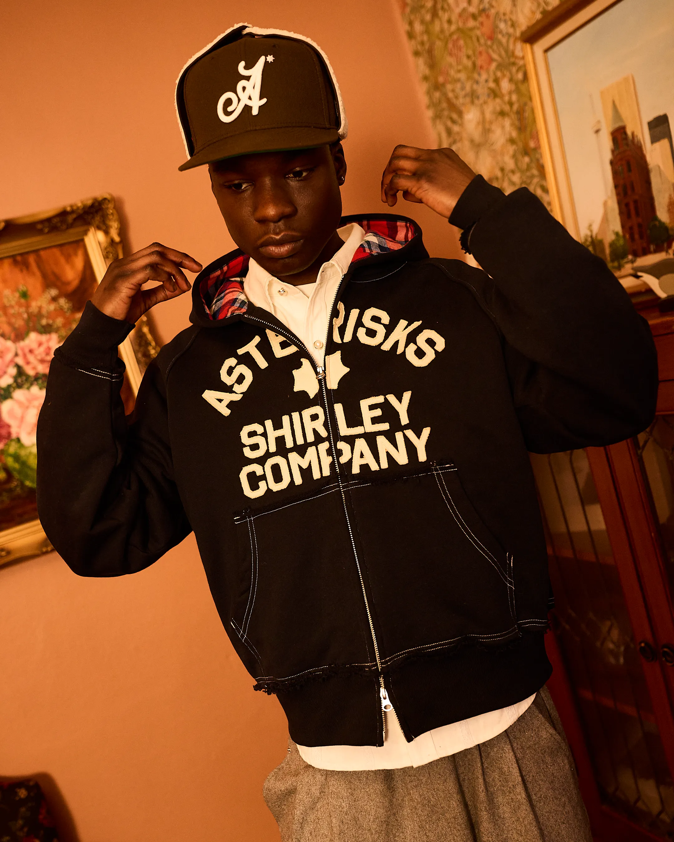 Shirley Collegiate Hoodie sold by Adidem Asterisks