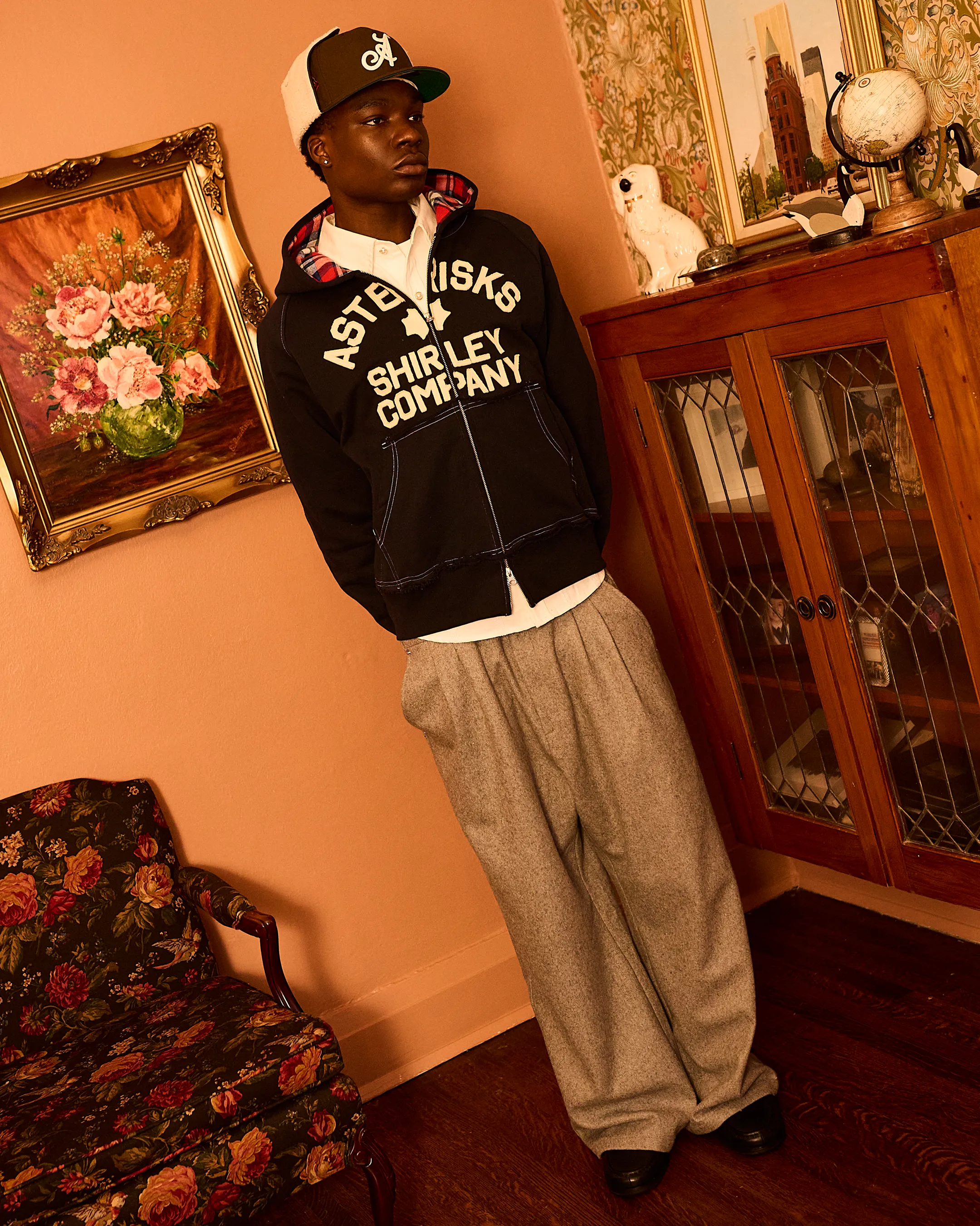 Shirley Collegiate Hoodie sold by Adidem Asterisks product image thumbnail 3