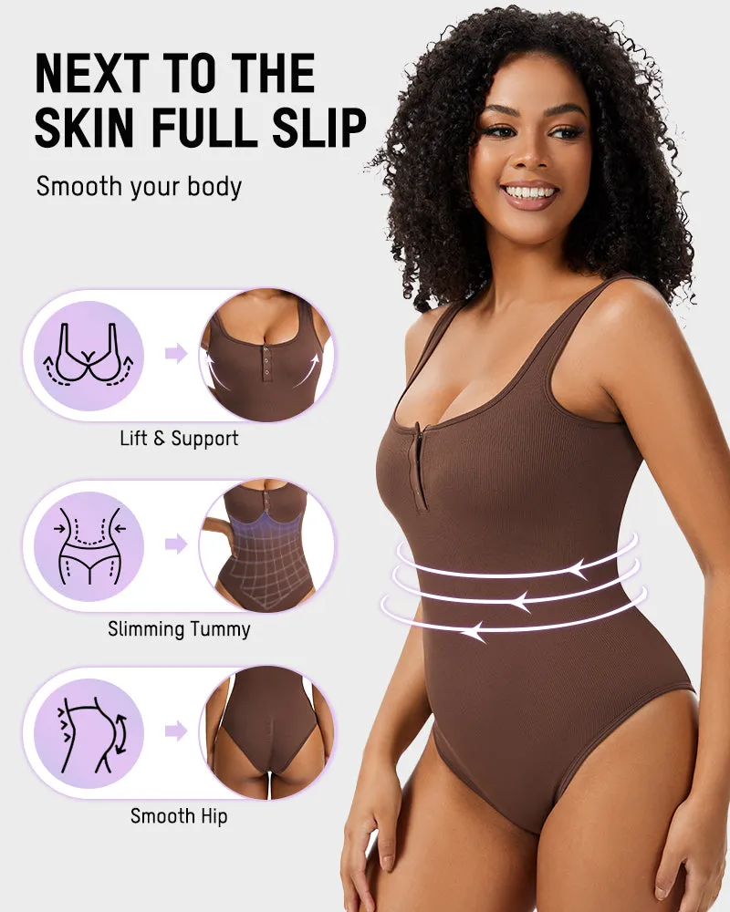 Snap Button Triangle Shaping Bodysuit sold by She Curve product image thumbnail 5