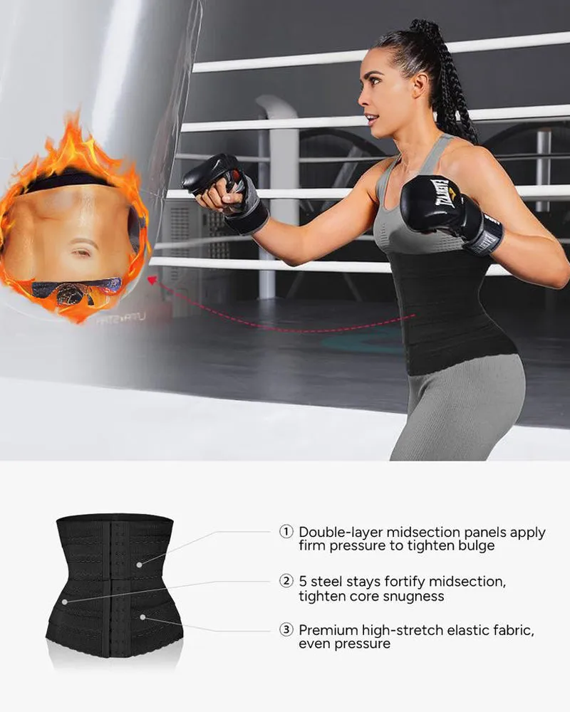 Segmented Waist Trainer Corset with Steel Bones sold by She Curve product image thumbnail 5