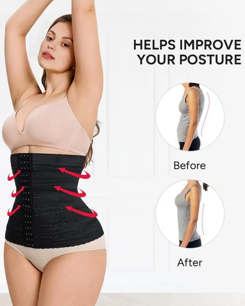 Segmented Waist Trainer Corset with Steel Bones sold by She Curve product image thumbnail 2