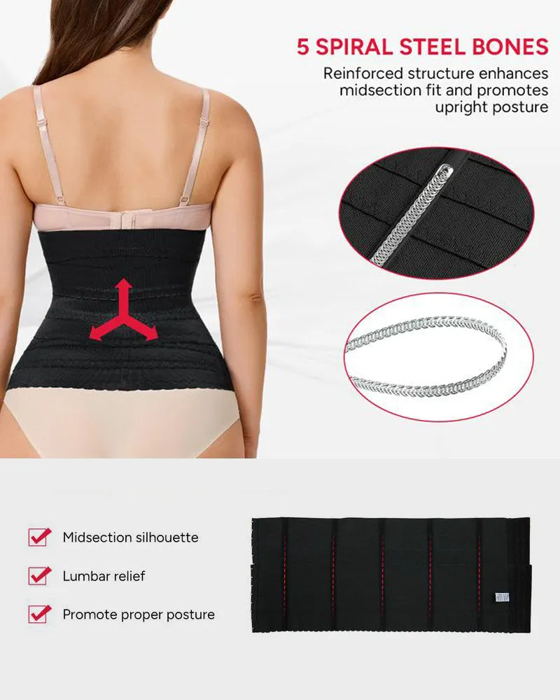 Segmented Waist Trainer Corset with Steel Bones sold by She Curve product image thumbnail 4