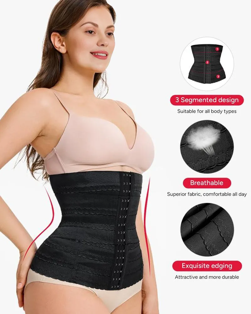 Segmented Waist Trainer Corset with Steel Bones sold by She Curve product image thumbnail 3