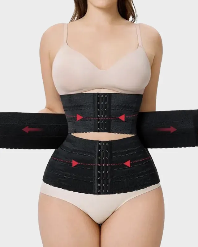 Segmented Waist Trainer Corset with Steel Bones sold by She Curve
