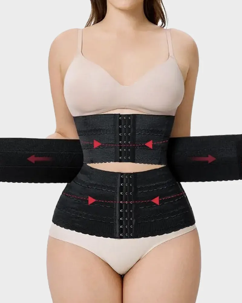 Segmented Waist Trainer Corset with Steel Bones sold by She Curve