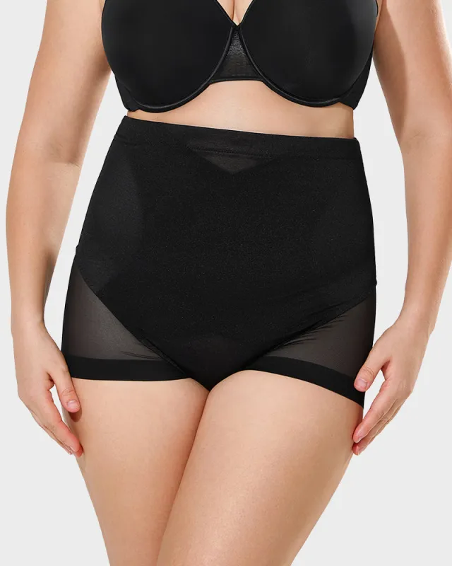 Sculpting Mesh High Waist Shaper Panty sold by She Curve