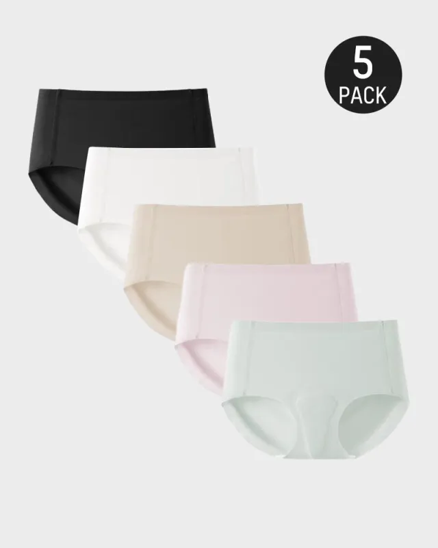 Seamless Anti-Camel Toe Sports Panties (5 Pack) sold by She Curve
