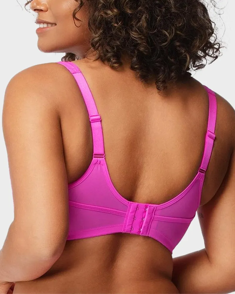 Shimmer Lightly Padded Balconette Bra sold by She Curve product image thumbnail 5