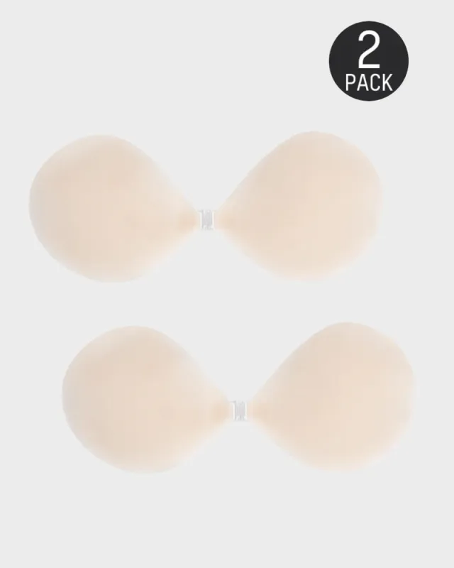 Invisible Lifting Silicone Adhesive Bra Cups (2 Pairs) made by She Curve