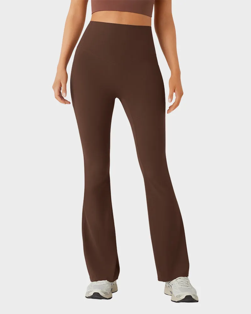 Butt-Lifting High Waist Bootcut Yoga Leggings sold by She Curve product image thumbnail 5