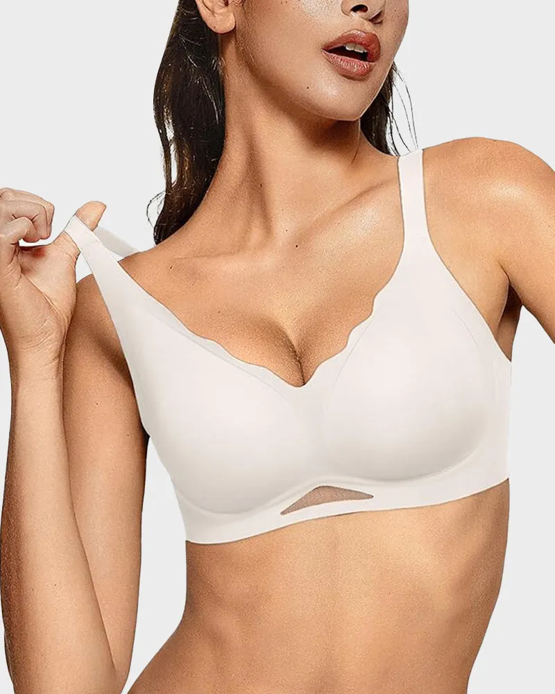Seamless Soft Comfort Wireless Mesh Bra sold by She Curve product image thumbnail 2