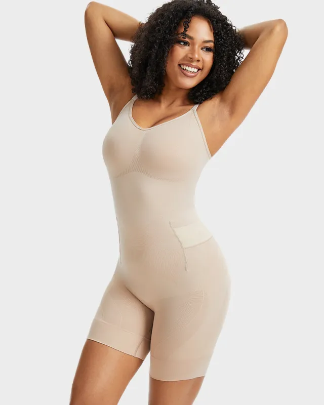 All-in-One Sculpting Bodysuit with Easy-Off Design sold by She Curve