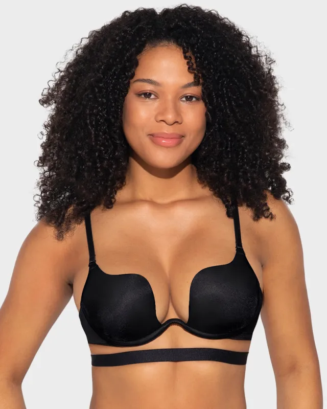 U-Shaped Backless Bra with Lift made by She Curve
