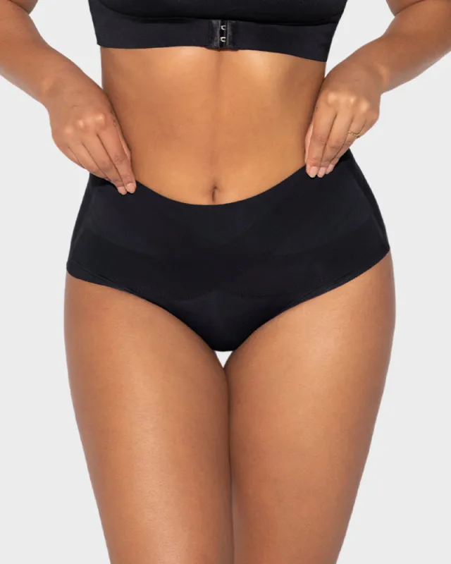 Seamless High-Waist Shaping Panty (5 Pack) sold by She Curve