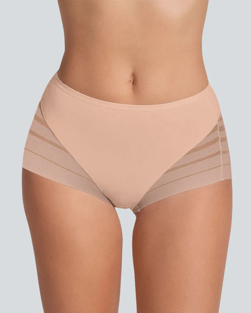 Seamless Breathable Lace Mid-Rise Panties sold by She Curve product image thumbnail 5