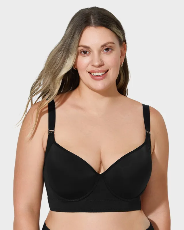 Back-Smoothing Push-Up Bra – Classic Everyday Lift sold by She Curve