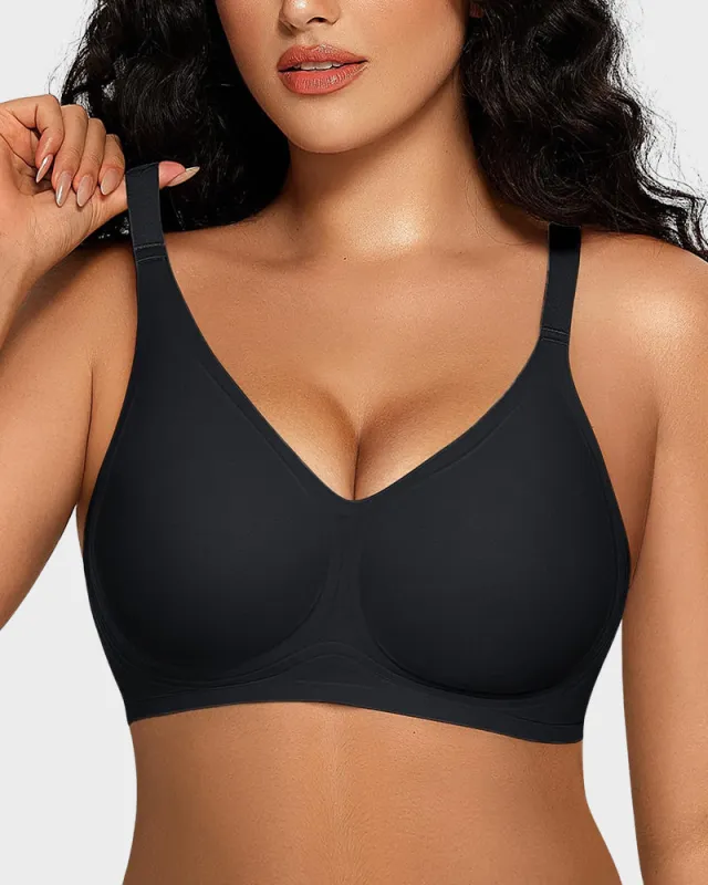 Seamless Soft Comfort Jelly Strip Wireless Bra sold by She Curve