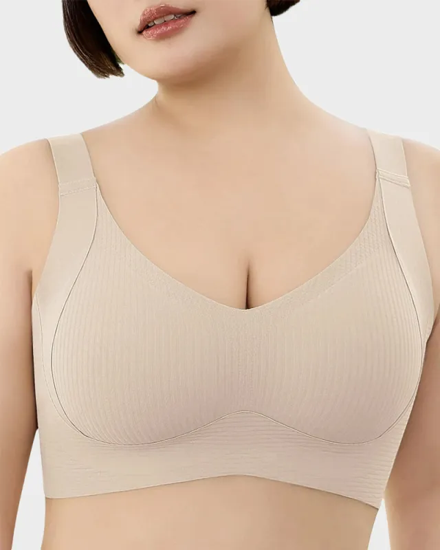 Comfort Full Coverage Wireless Lightly Lined Bra sold by She Curve