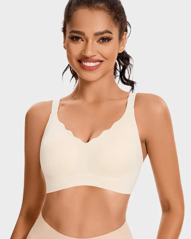 Seamless Comfort Smoothing Push Up Bra sold by She Curve