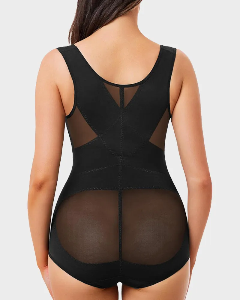 Open Bust Cross Compression Body Shaper sold by She Curve product image thumbnail 2