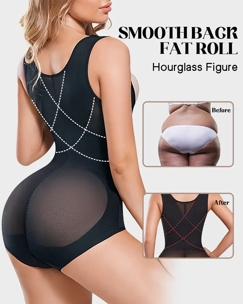 Open Bust Cross Compression Body Shaper sold by She Curve product image thumbnail 5