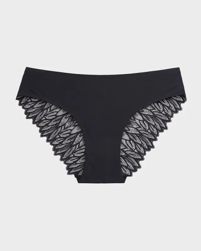 Lace No Show Seamless Cheeky Panty (3 Pack) made by She Curve