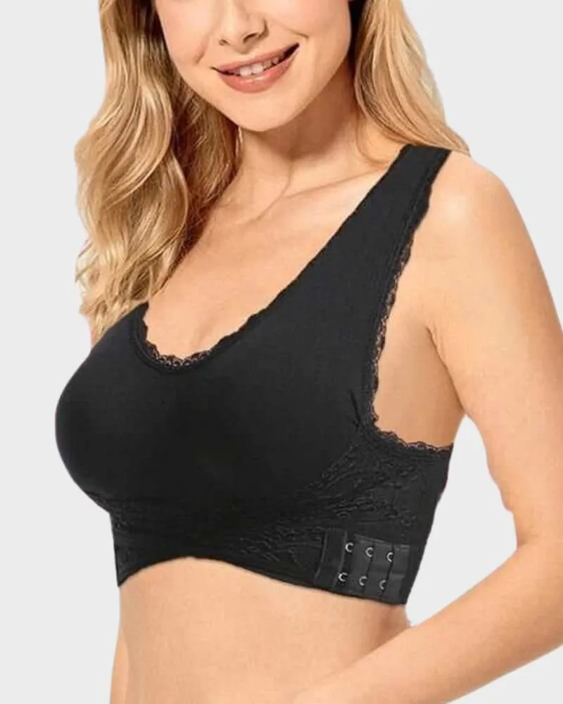 Breathable Comfort Push Up Lace Bra sold by She Curve