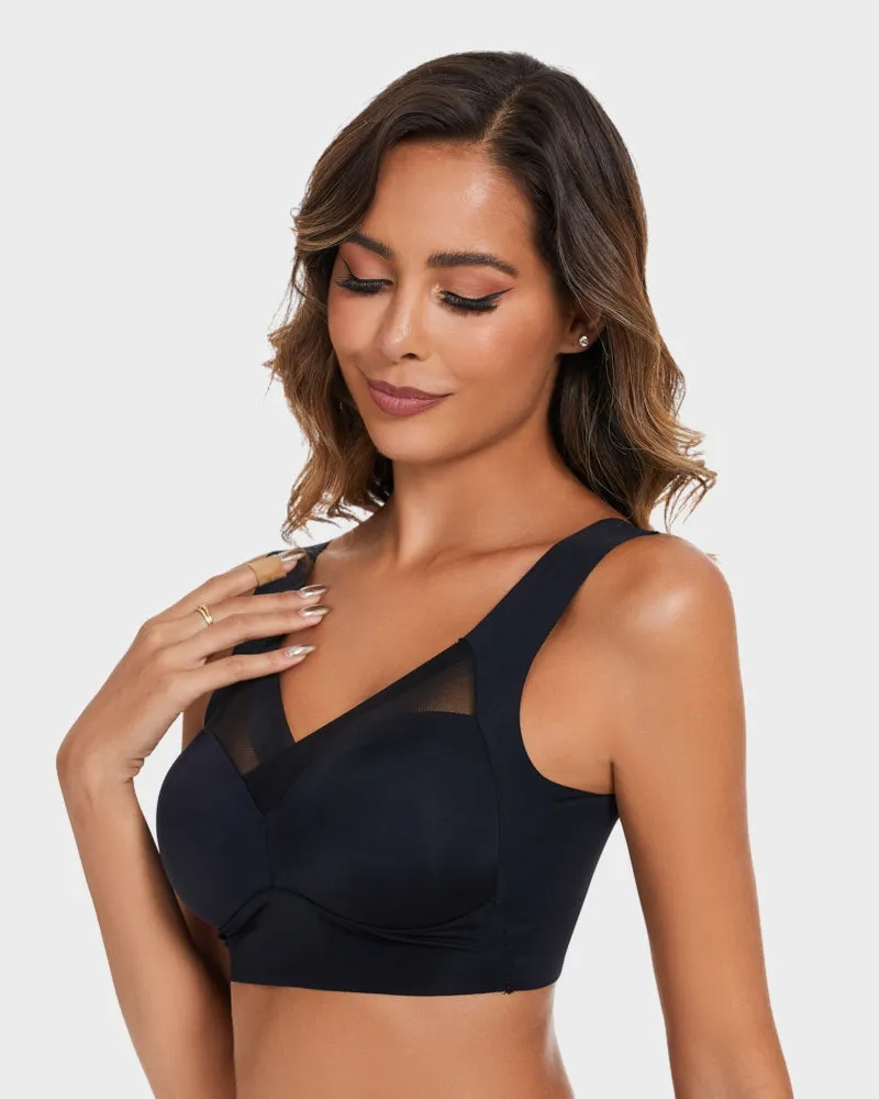 Comfortable Smoothing Mesh Bra sold by She Curve product image thumbnail 3