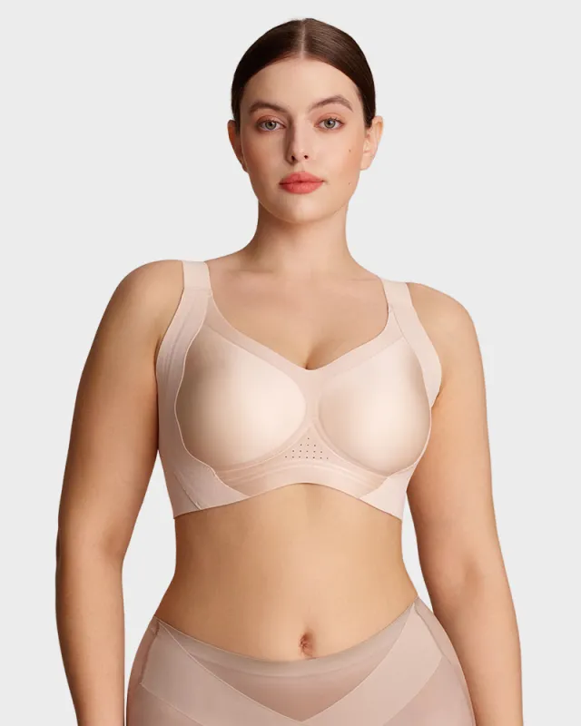 Invisible Wide-Band Wireless Support Bra sold by She Curve