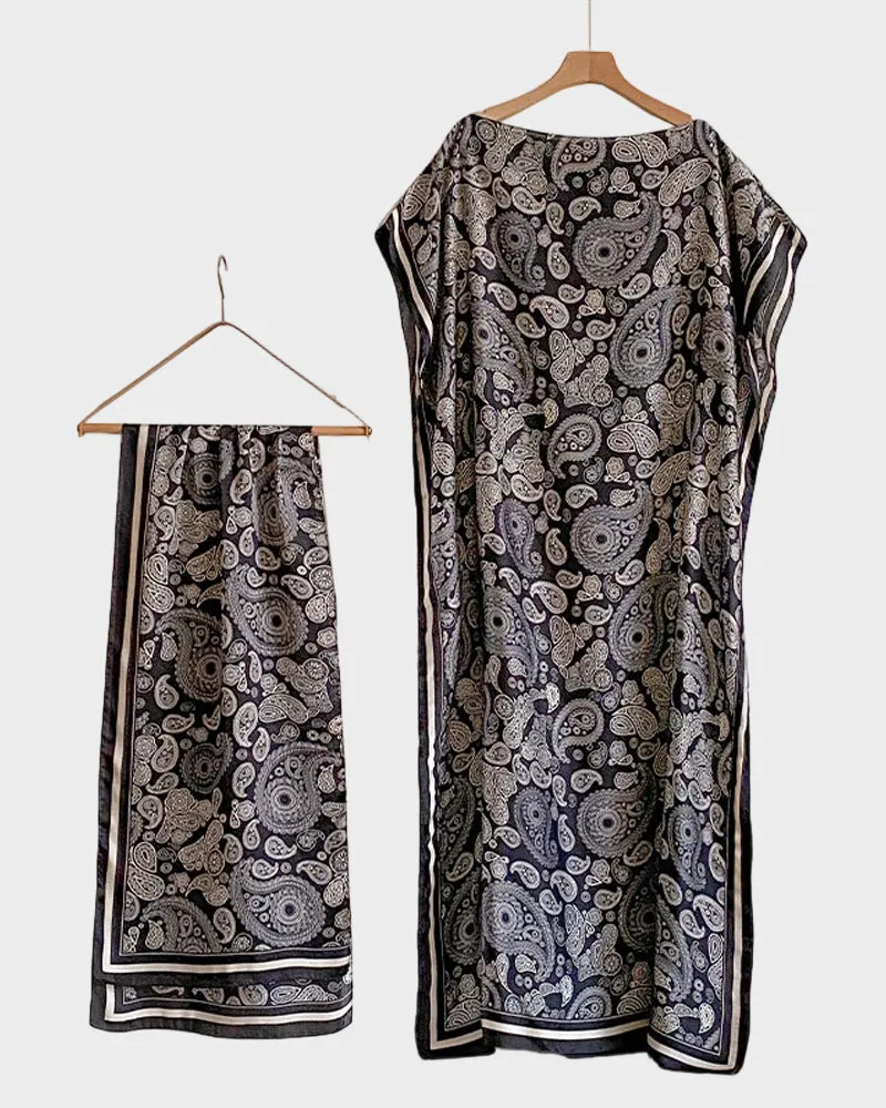 Silky Beach Cover-Up Shawl sold by She Curve product image thumbnail 3