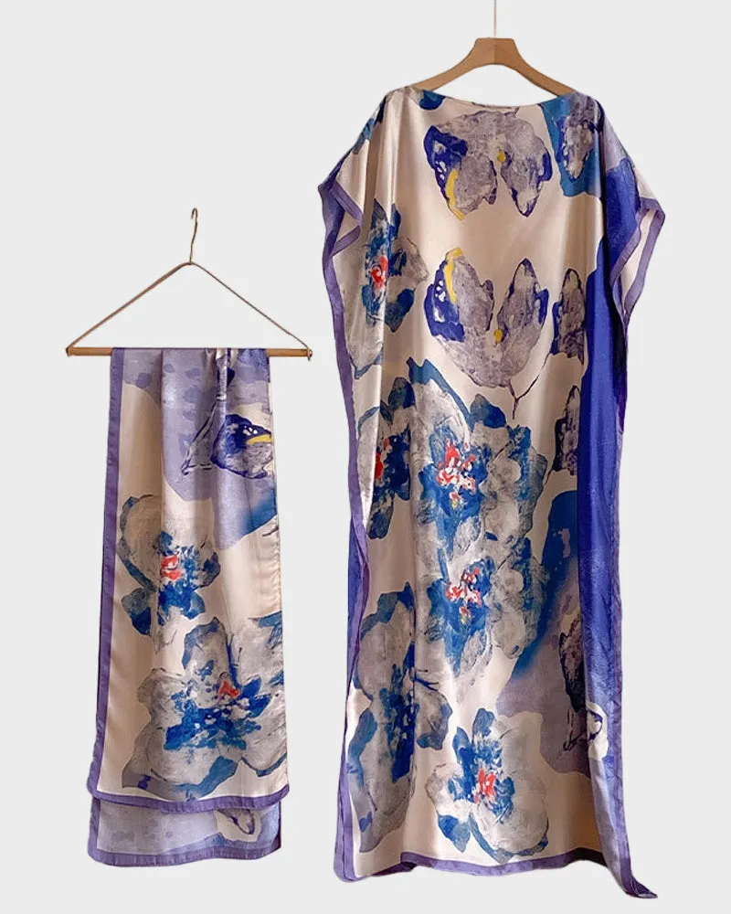 Silky Beach Cover-Up Shawl sold by She Curve product image thumbnail 2