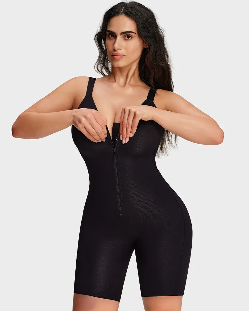 All-in-One Zipper Lightweight Sculpting Bodysuit sold by She Curve product image thumbnail 3