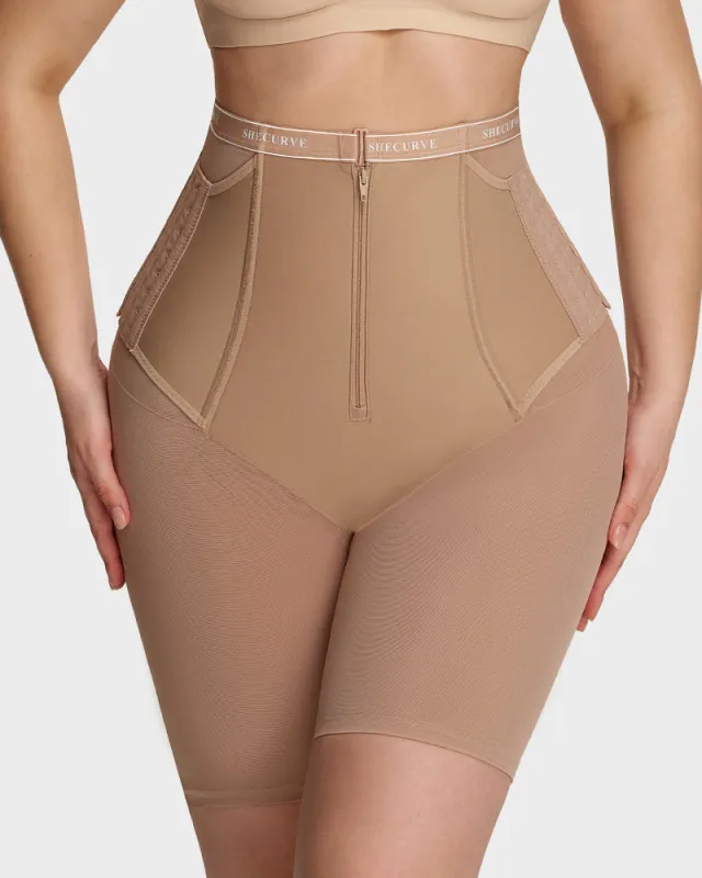 Side-Hook Slimming & Butt-Lifting Shaping Shorts made by She Curve
