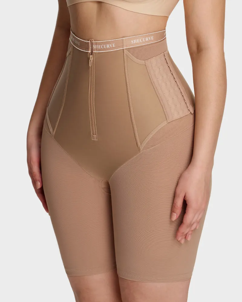 Side-Hook Slimming & Butt-Lifting Shaping Shorts sold by She Curve product image thumbnail 2