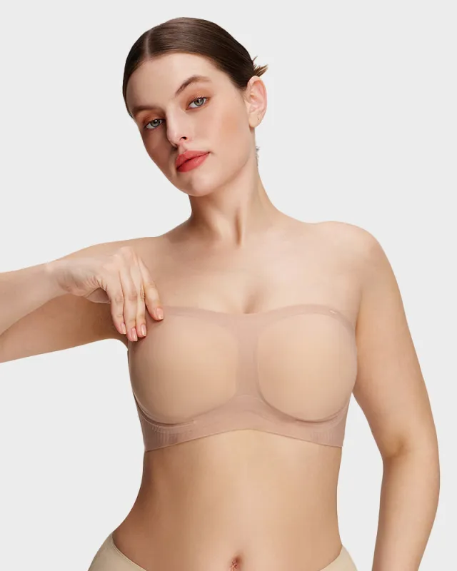 AirEase™ Stay-Put Strapless Bra made by She Curve