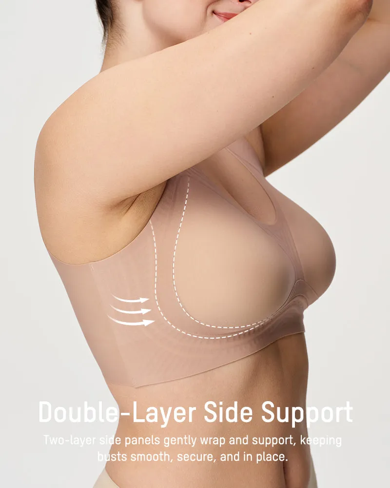 AirEase™ Wireless Full-Cover Tank Bra sold by She Curve product image thumbnail 5