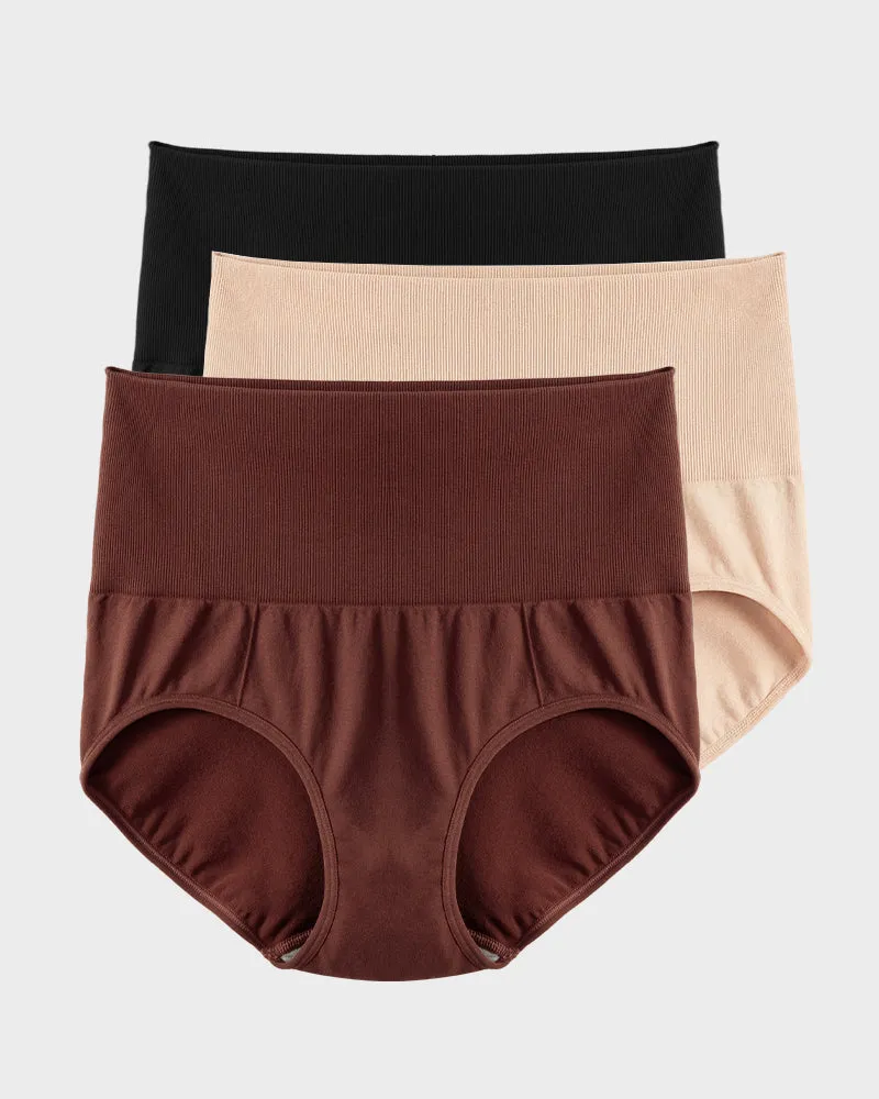 The Invisible Seamless Tummy-Control Panty(3 Pack) sold by She Curve