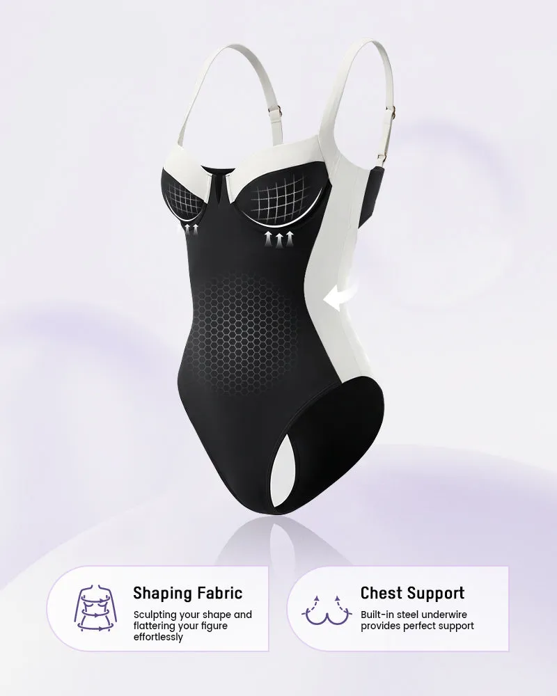 Underwire Waist‑Sculpting Contour One Piece Swimsuit sold by She Curve product image thumbnail 4