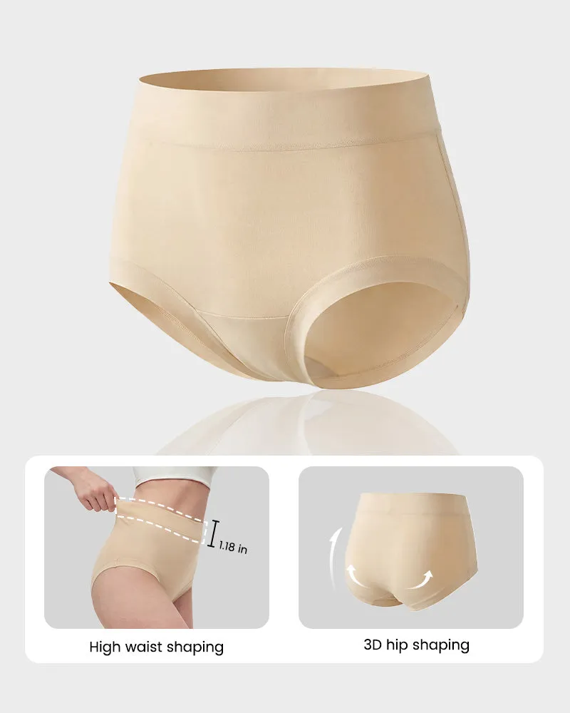 Seamless High-Waist Full Coverage Cotton Panty(5 pack) sold by She Curve product image thumbnail 2