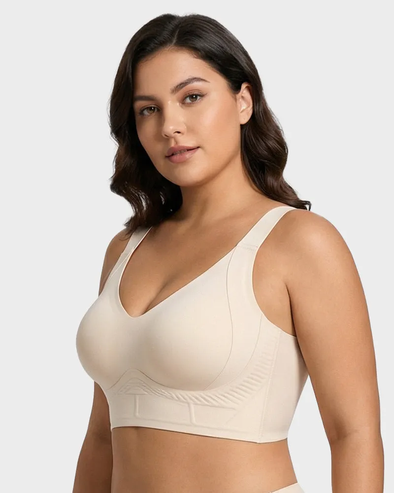 Seamless Wireless Support Bra sold by She Curve product image thumbnail 2
