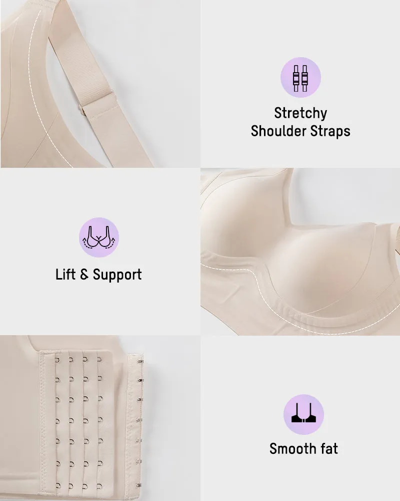 Seamless Wireless Support Bra sold by She Curve product image thumbnail 4