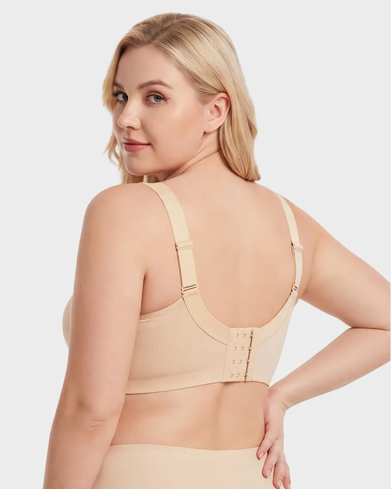 No-Spill Full Coverage Seamless Support Bra sold by She Curve product image thumbnail 3