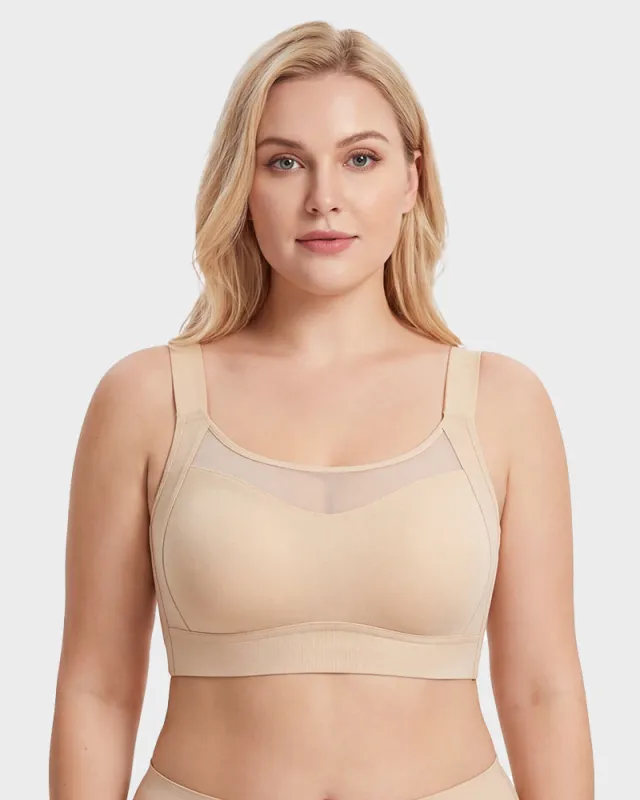 No-Spill Full Coverage Seamless Support Bra made by She Curve